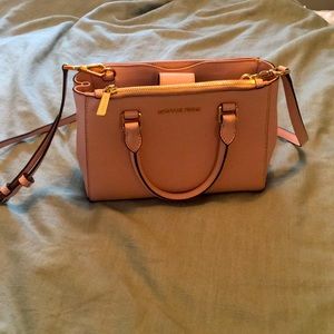 Michael Kors small light pink purse